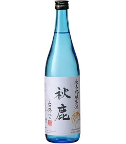 Amazon.co.jp: 秋鹿 純米酒 千秋 1800ml : 食品・飲料・お酒